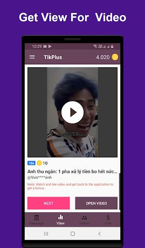 TikPlus - Get Fans & Hearts Screenshot3