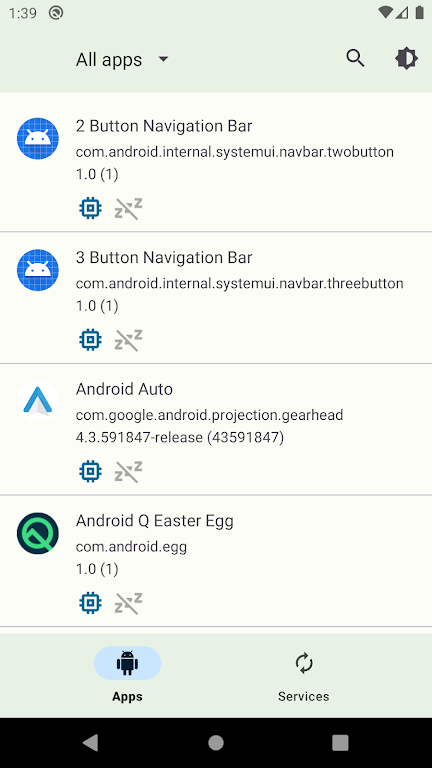 Disable Apps [ROOT] & APK Info Screenshot3