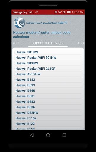 Codes Calculator for Huawei Screenshot2