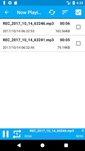 MyVoiceMemo MP3 Recorder Screenshot4