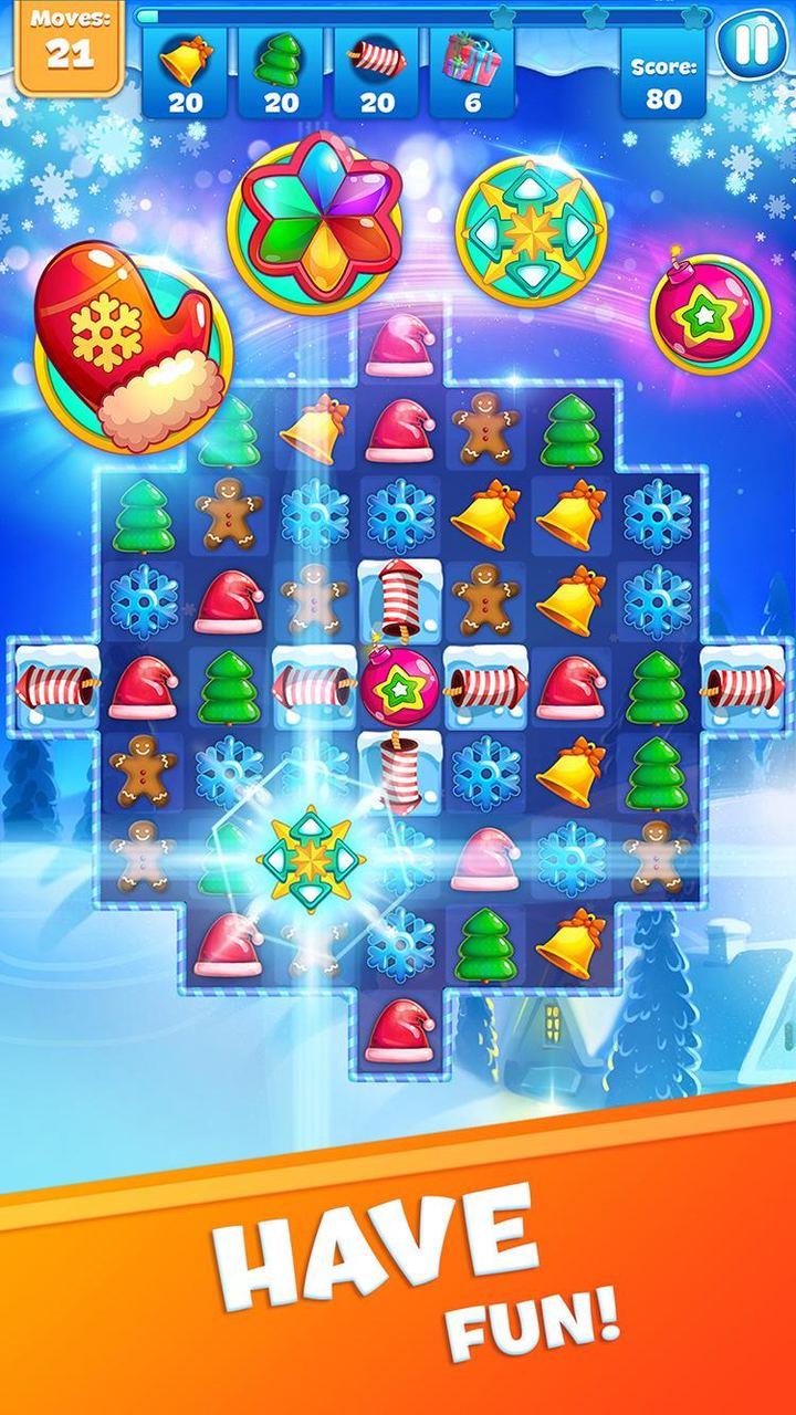 Christmas Sweeper 3: Match-3 Screenshot3