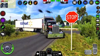 American Cargo Truck Driving Screenshot2