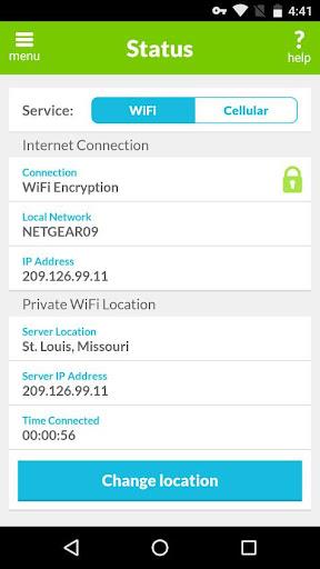 Private WiFi – A Secure VPN Screenshot4