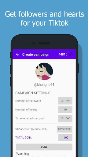 Tikfans - Get followers, likes Screenshot3