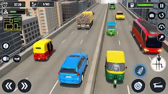 Tuk Tuk Auto Driving Games 3D Screenshot6