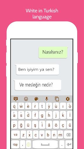 Turkish Language Keyboard Screenshot1