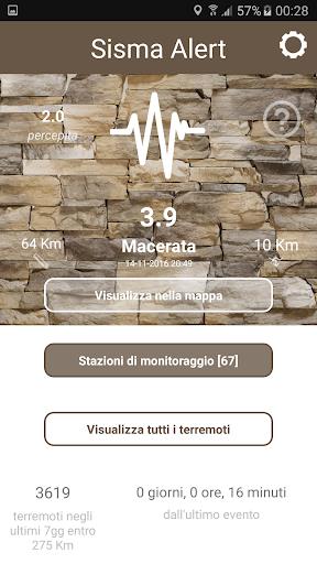 Earthquake alert Screenshot1