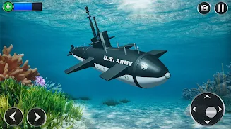 Army Submarine Transport Game Screenshot2