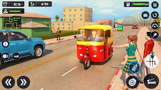 Tuk Tuk Auto Driving Games 3D Screenshot3