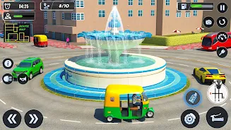 Tuk Tuk Auto Driving Games 3D Screenshot5