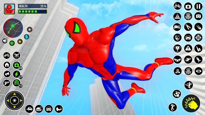 Spider Rope Hero Gangster Game Screenshot1