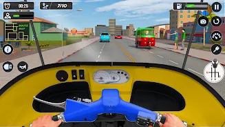 Tuk Tuk Auto Driving Games 3D Screenshot2