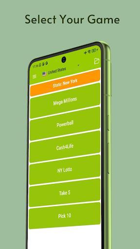 LottoGen - USA Lottery Numbers Screenshot2