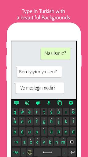 Turkish Language Keyboard Screenshot2