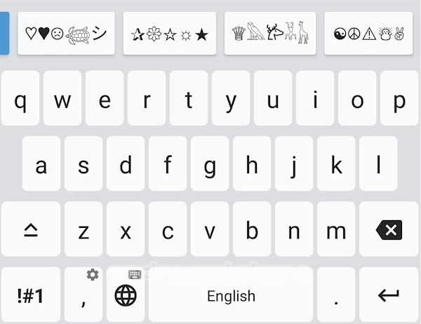 Fonts Font Keyboard for Emoji Symbols & Kaomoji Screenshot4