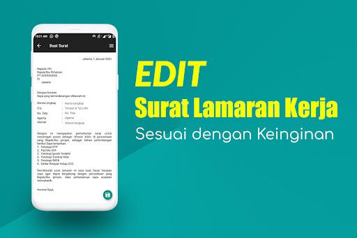 Surat Lamaran Kerja Instant Screenshot3