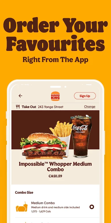 BURGER KING Canada Screenshot4