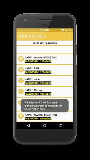 Wifi Password Show Screenshot3
