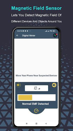 EMF Magnetic Field Sensor Screenshot2