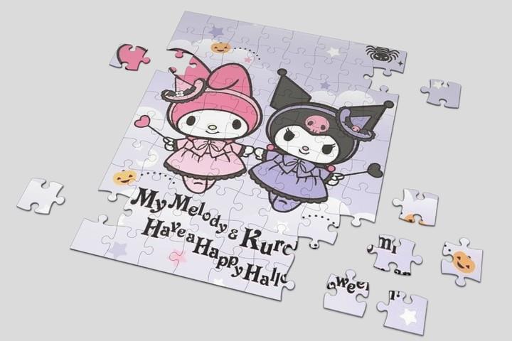 Kuromi And Melody Game Puzzle Screenshot2