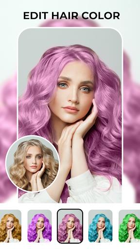 Beauty hair:Hair color & style Screenshot2