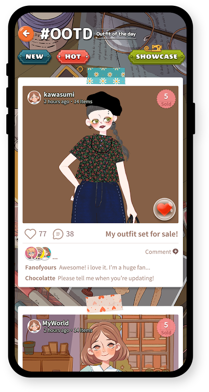 Stichy - makeup & dress up app Screenshot3