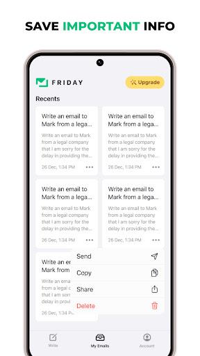 Friday: AI E-mail assistant Screenshot4