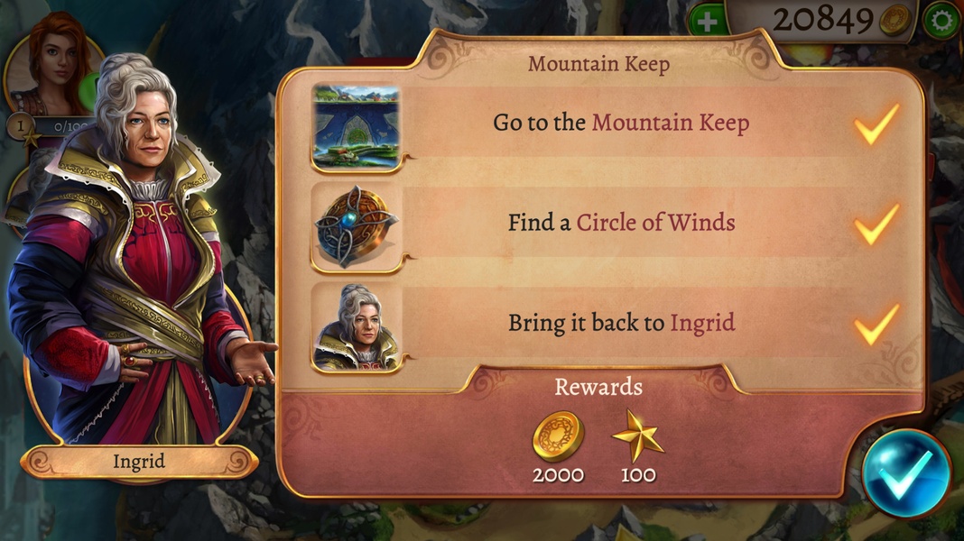 TriPeaks Solitaire Cards Queen Screenshot12