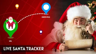 Santa Tracker Live Video Call Screenshot1