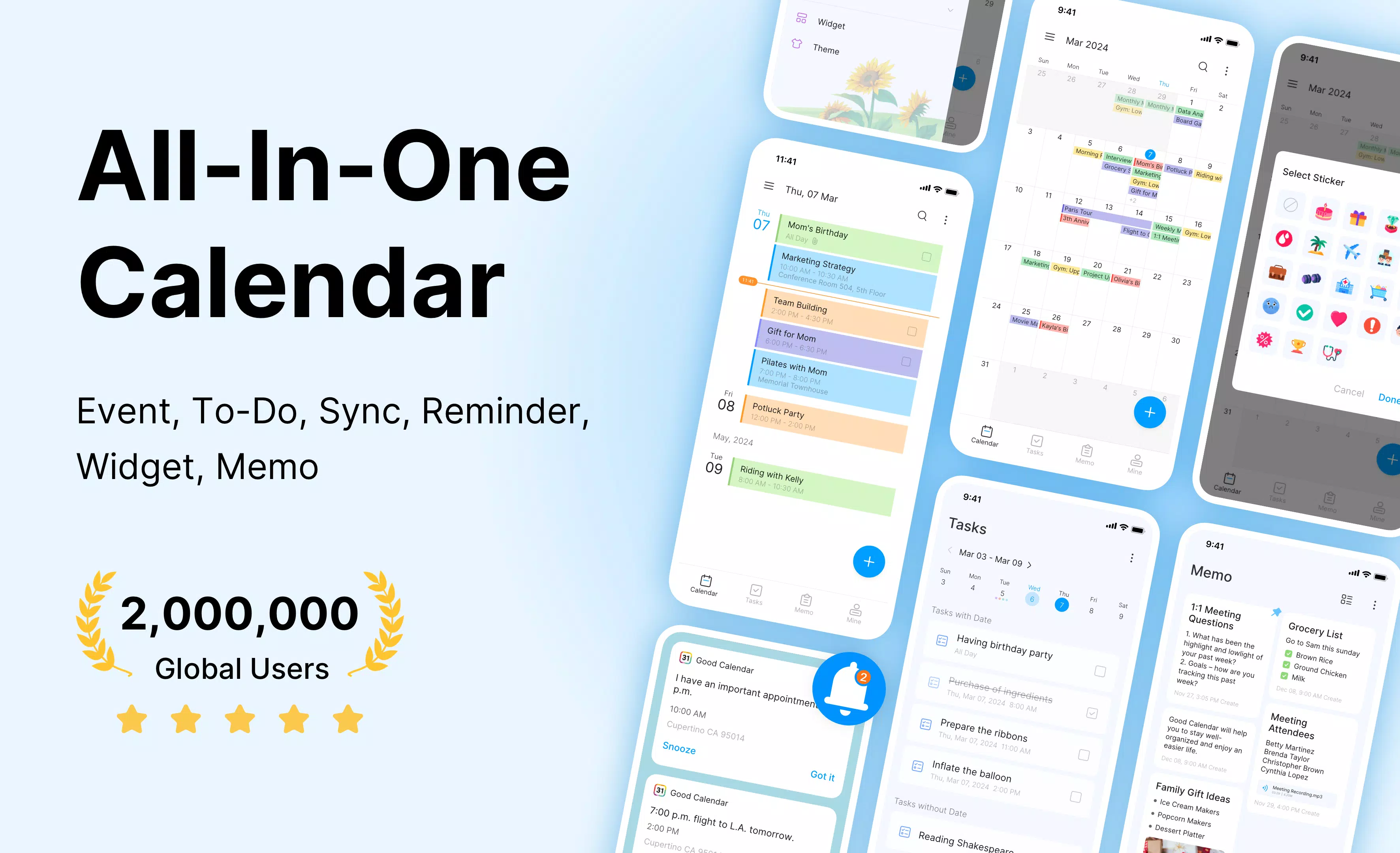 Calendar Planner - Agenda App Screenshot3