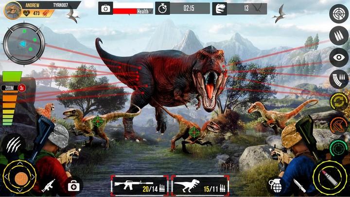 Real Dino Hunting Sniper Games Screenshot3