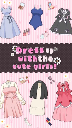 Dress up with the cute girls! Screenshot3