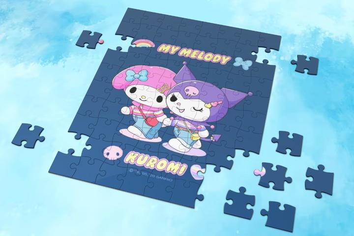 Kuromi And Melody Game Puzzle Screenshot1