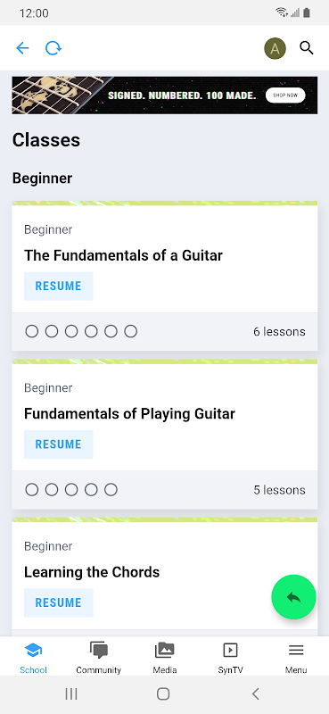 The Synner App Screenshot2