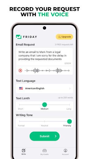 Friday: AI E-mail assistant Screenshot3