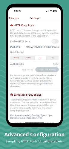 Sensor Logger Screenshot7