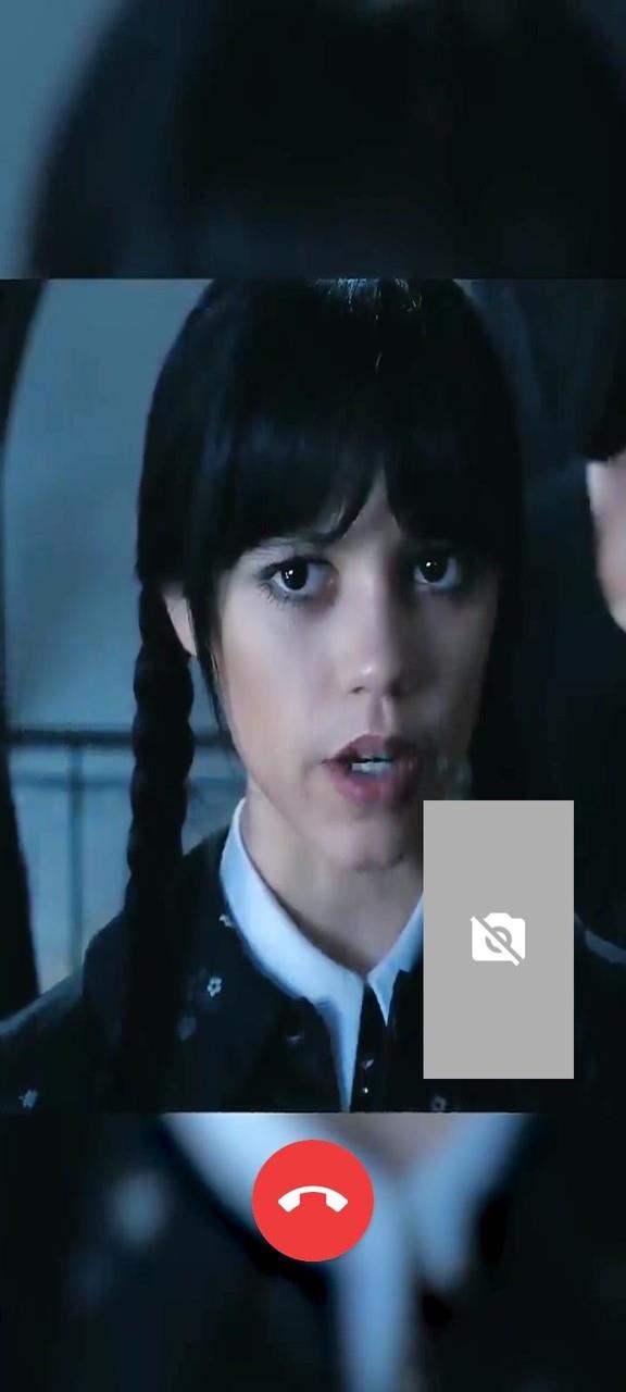 Videollamada Wednesday Addams Screenshot2