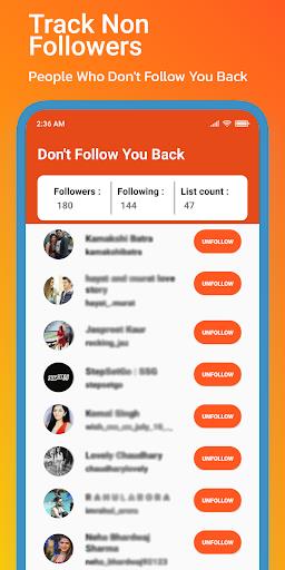 Followers & Unfollowers Screenshot3