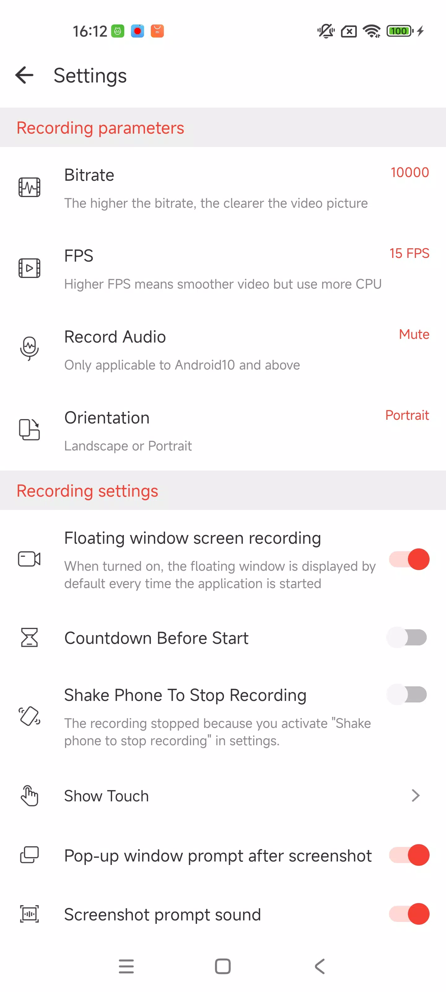 Screen Recorder: Nuts Recorder Screenshot3