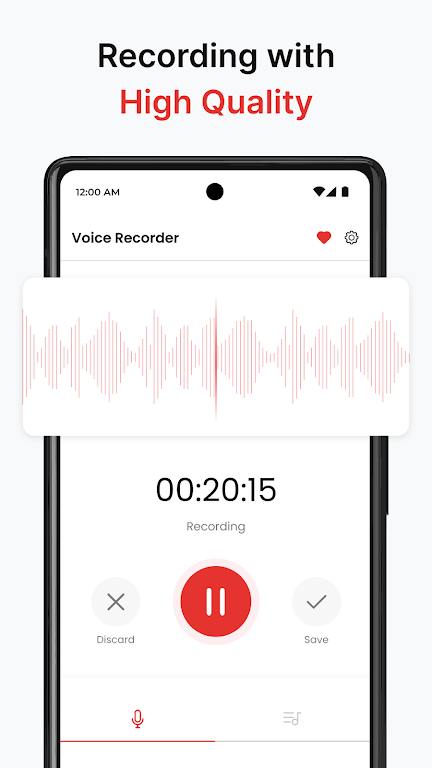 Voice Recorder - Audio Memos Screenshot2