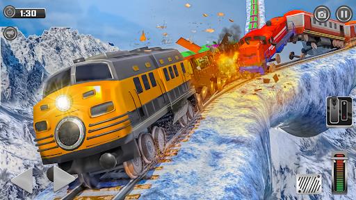 Snow Train Simulator Games 3D Screenshot2