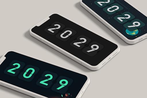 Flip clock & floating widget Screenshot3