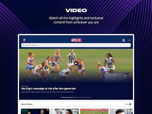 AFL Live Official App Screenshot3