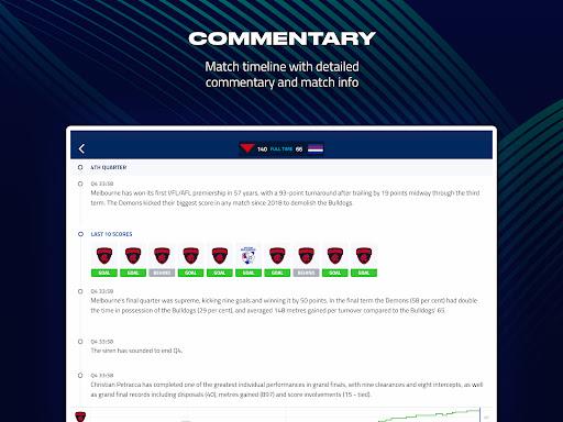 AFL Live Official App Screenshot2