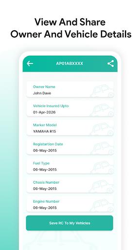 RTO Vehicle Information Screenshot3