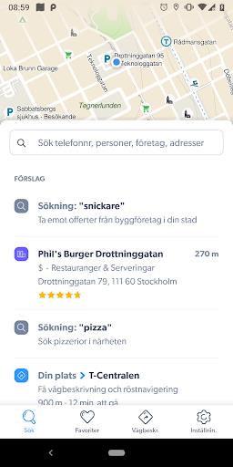 Hitta.se Screenshot1