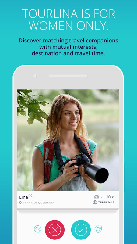 Tourlina - Female Travel App Screenshot2