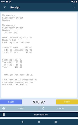 Elementary POS - cash register Screenshot11