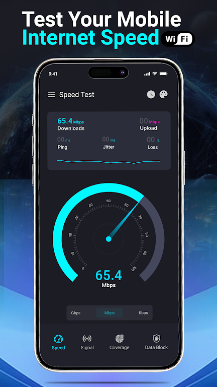 Internet Speed Test Meter Screenshot2