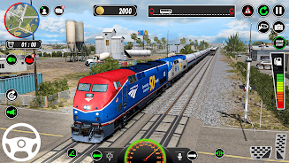 Train Driving Euro Train Games Screenshot4